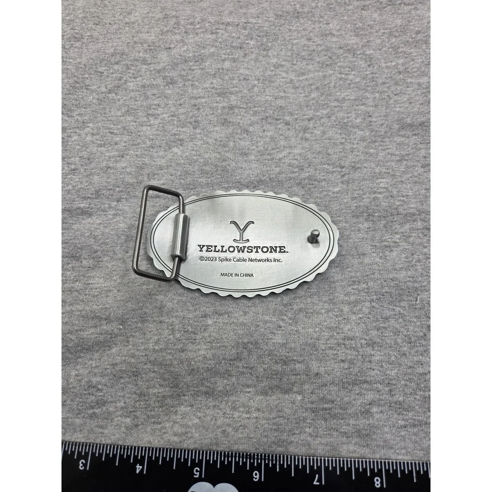 Yellowstone Dutton Ranch National Park Oversized Belt Buckle Western Large